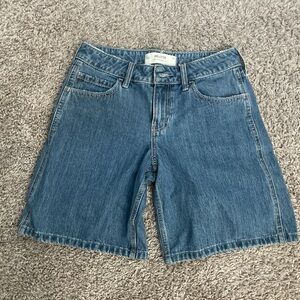 Hollister Blue Denim Women's Shorts